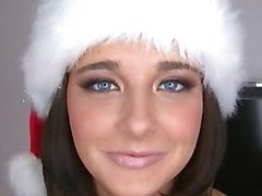 Taylor is Santa's little helper and is here to aid us launch the holiday season in style. I have a pair large surprises for her. In this feature, that hottie gets double the schlong and double the cum, discharged all over her pretty little face. Yeah, thats